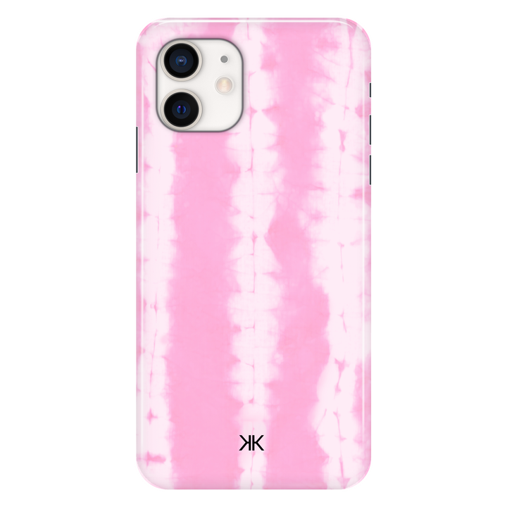 Pink Tie Dye phone case for iPhone 12