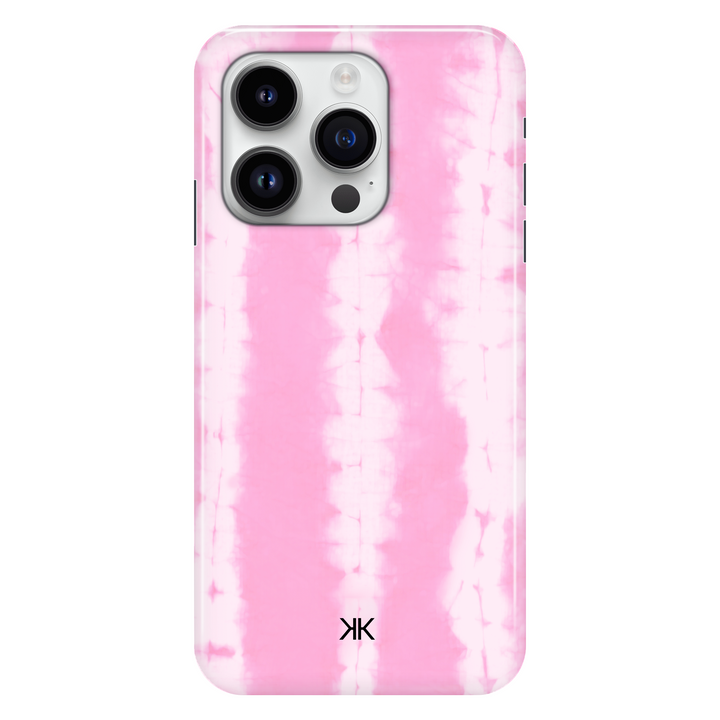 Pink Tie Dye phone case for iPhone 14 Pro