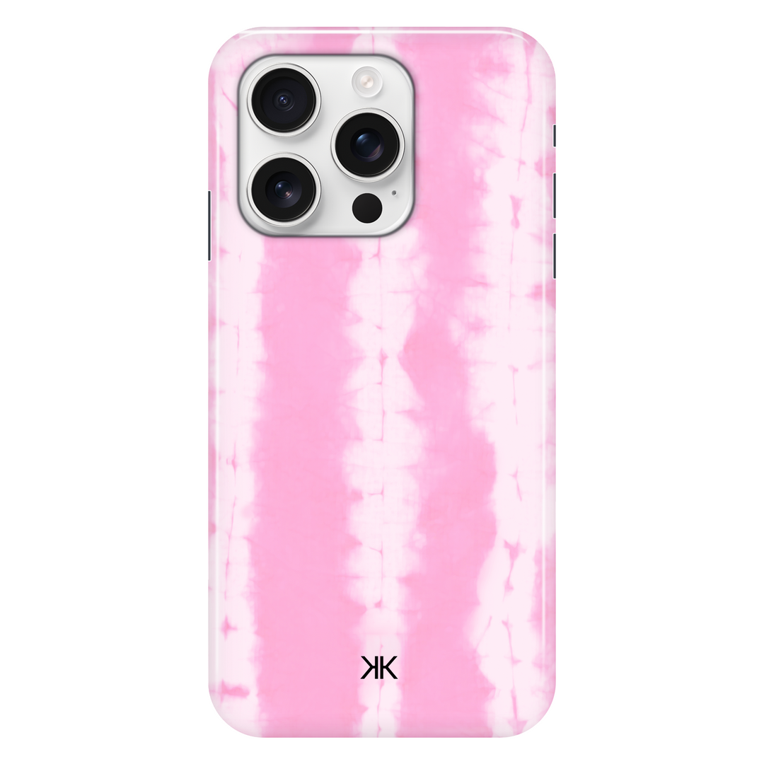 Pink Tie Dye phone case for iPhone 16 Pro