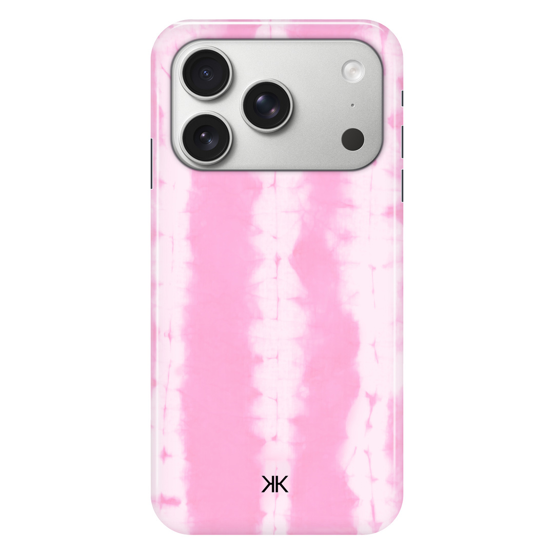 Pink Tie Dye phone case for iPhone 17 Pro