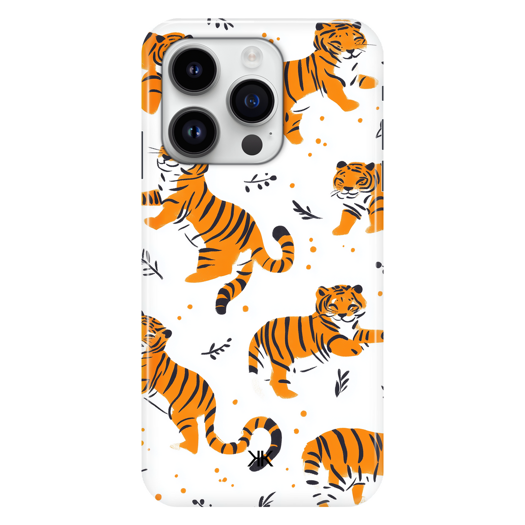Cute Tiger phone case for iPhone 14 Pro