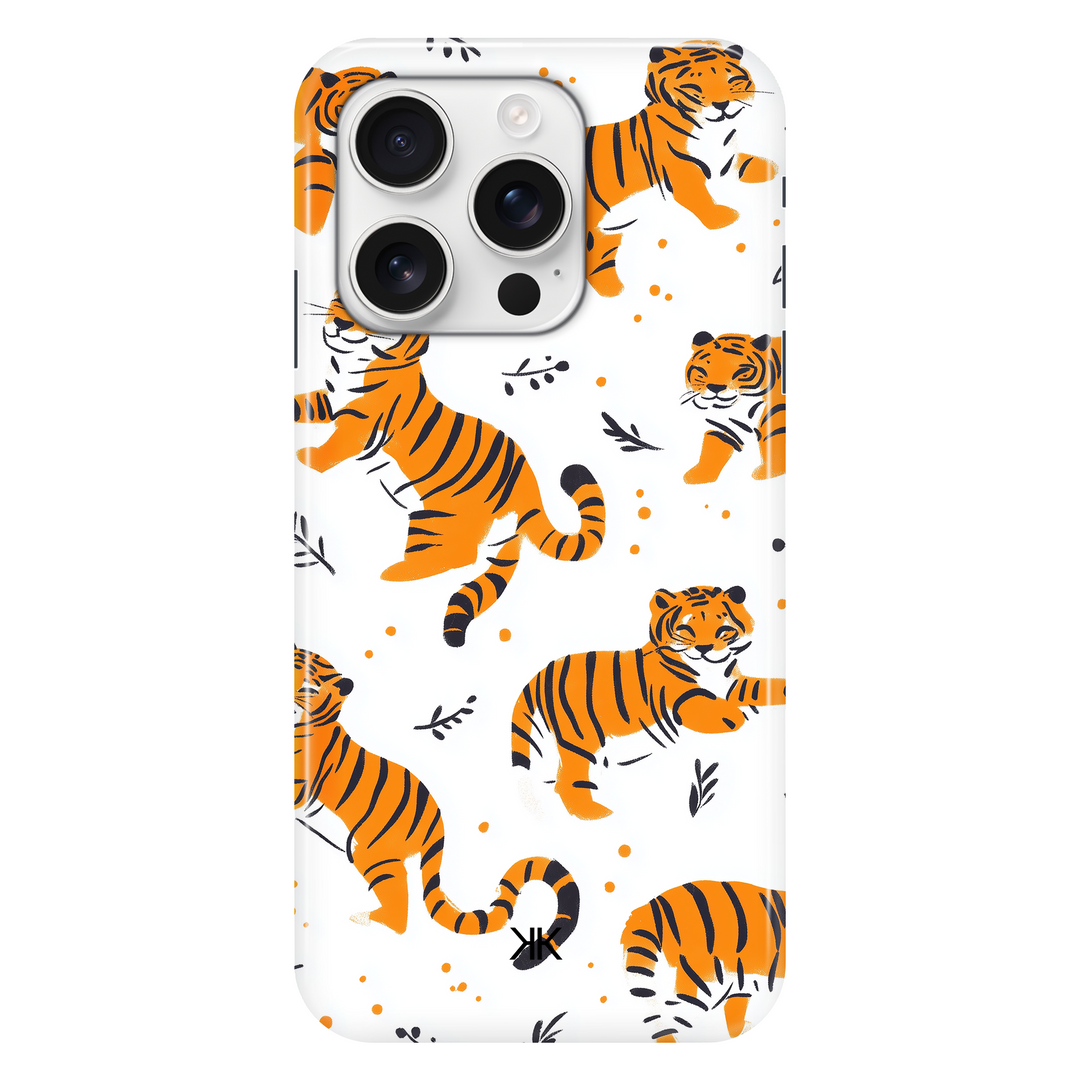 Cute Tiger phone case for iPhone 16 Pro