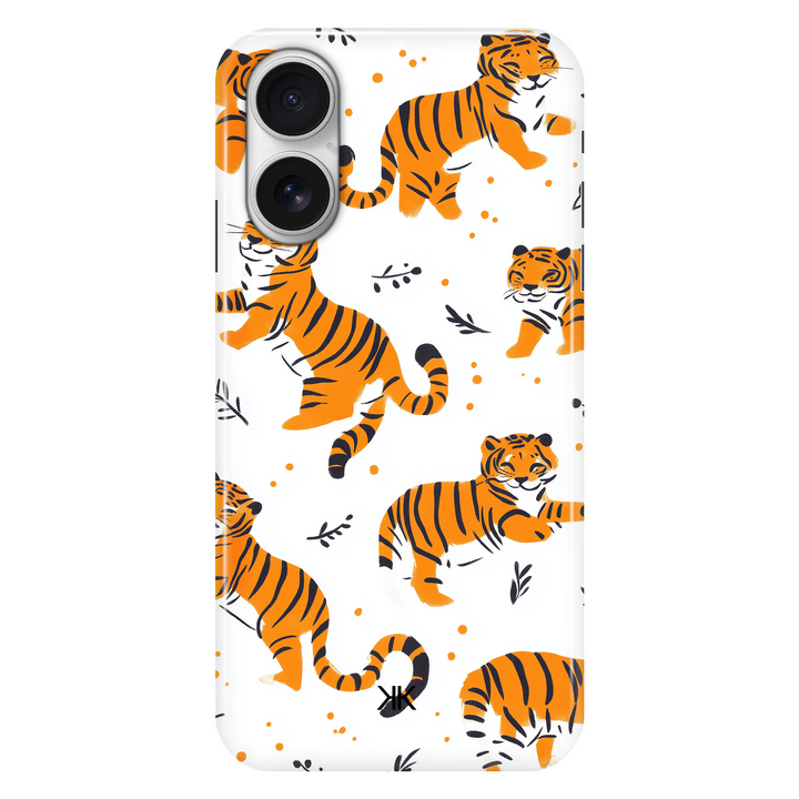 Cute Tiger phone case for iPhone 16