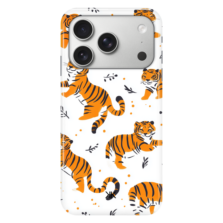 Cute Tiger phone case for iPhone 17 Pro