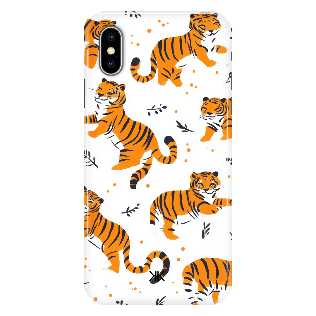 Cute Tiger phone case for iPhone X