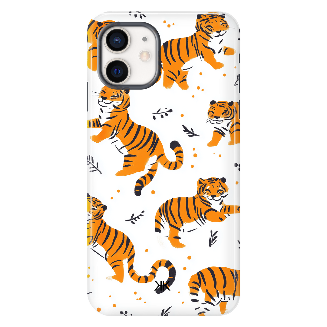 Cute Tiger Phone Case - Tough Case - iphone-12