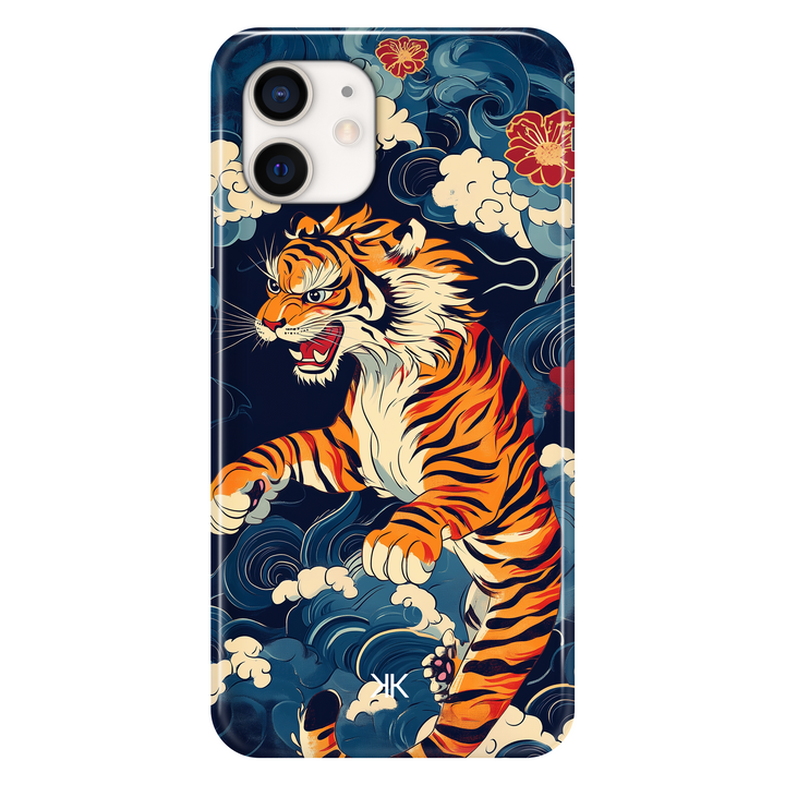 Tiger Painting phone case for iPhone 12
