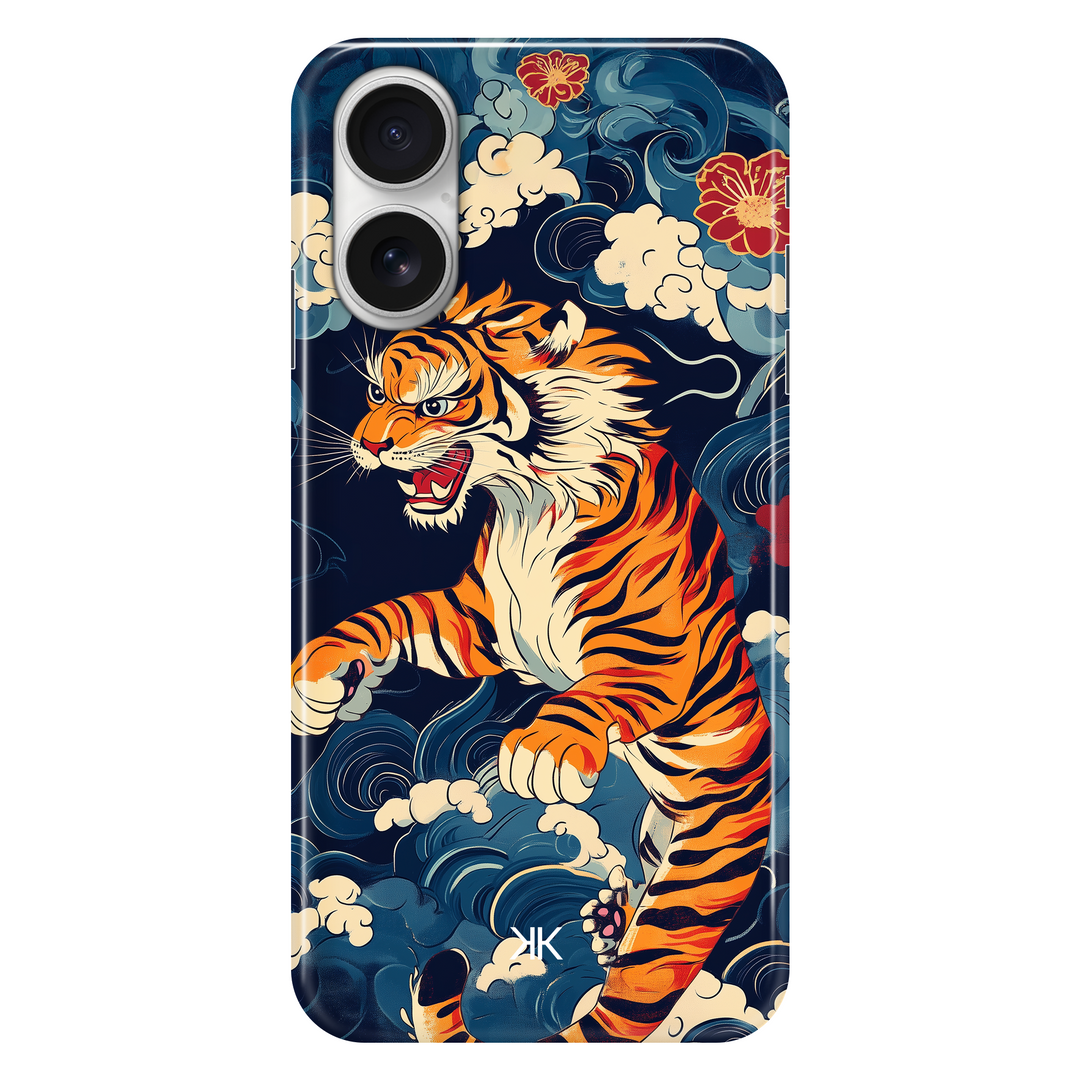 Tiger Painting phone case for iPhone 16