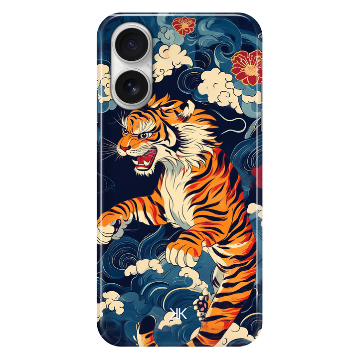 Tiger Painting phone case for iPhone 16
