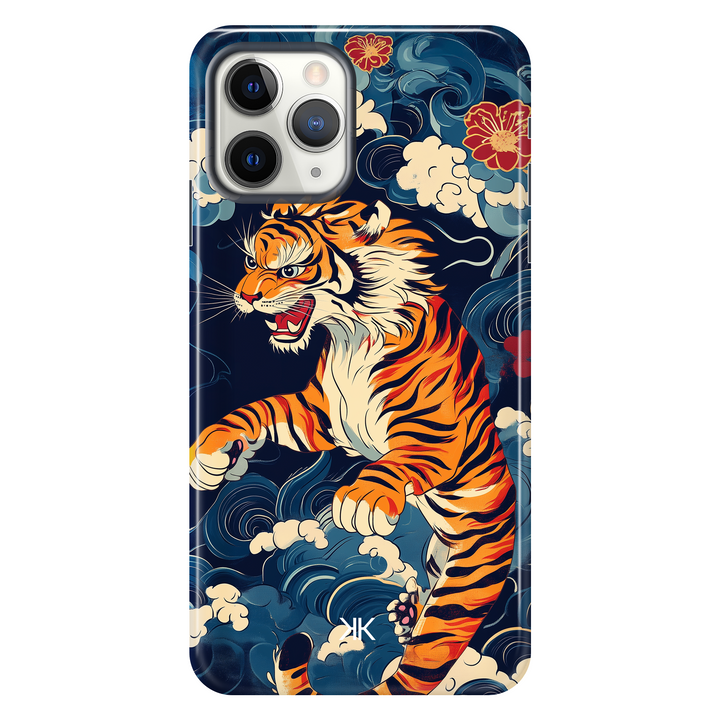 Tiger Painting Phone Case - Tough Case - iphone-11-pro
