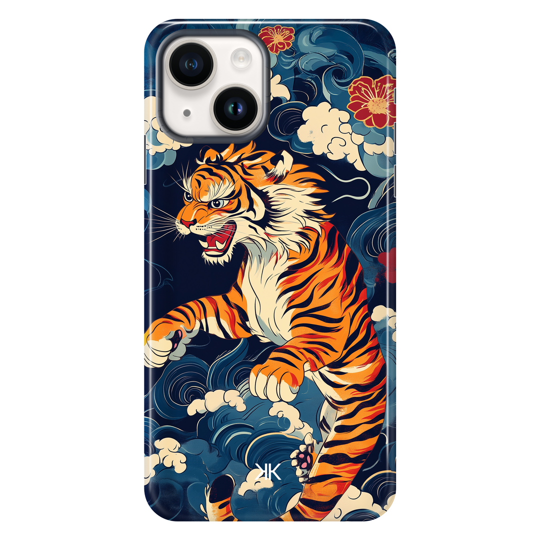Tiger Painting Phone Case - Tough Case - iphone-14