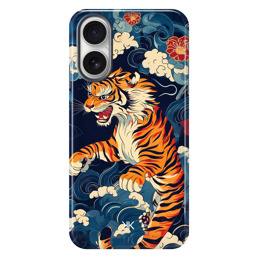 Tiger Painting Phone Case - Tough Case - iphone-16