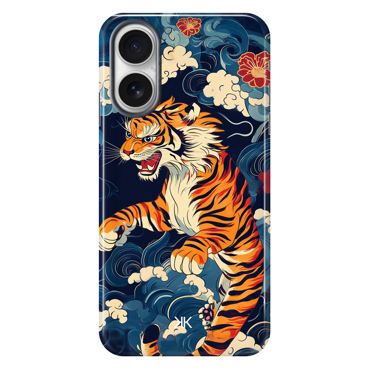 Tiger Painting Phone Case - Tough Case - iphone-16