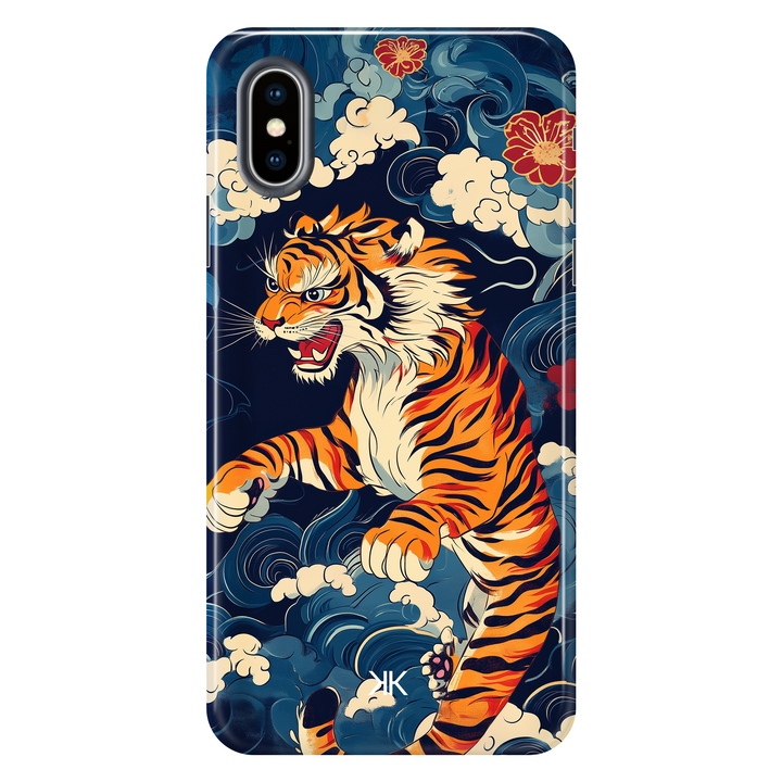 Tiger Painting Phone Case - Tough Case - iphone-x