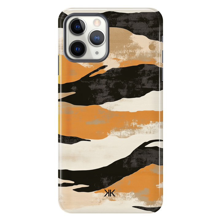 Tiger Print Phone Case - Tough Case - iphone-11-pro
