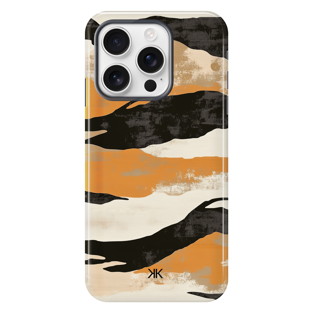 Tiger Print Phone Case - Tough Case - iphone-16-pro
