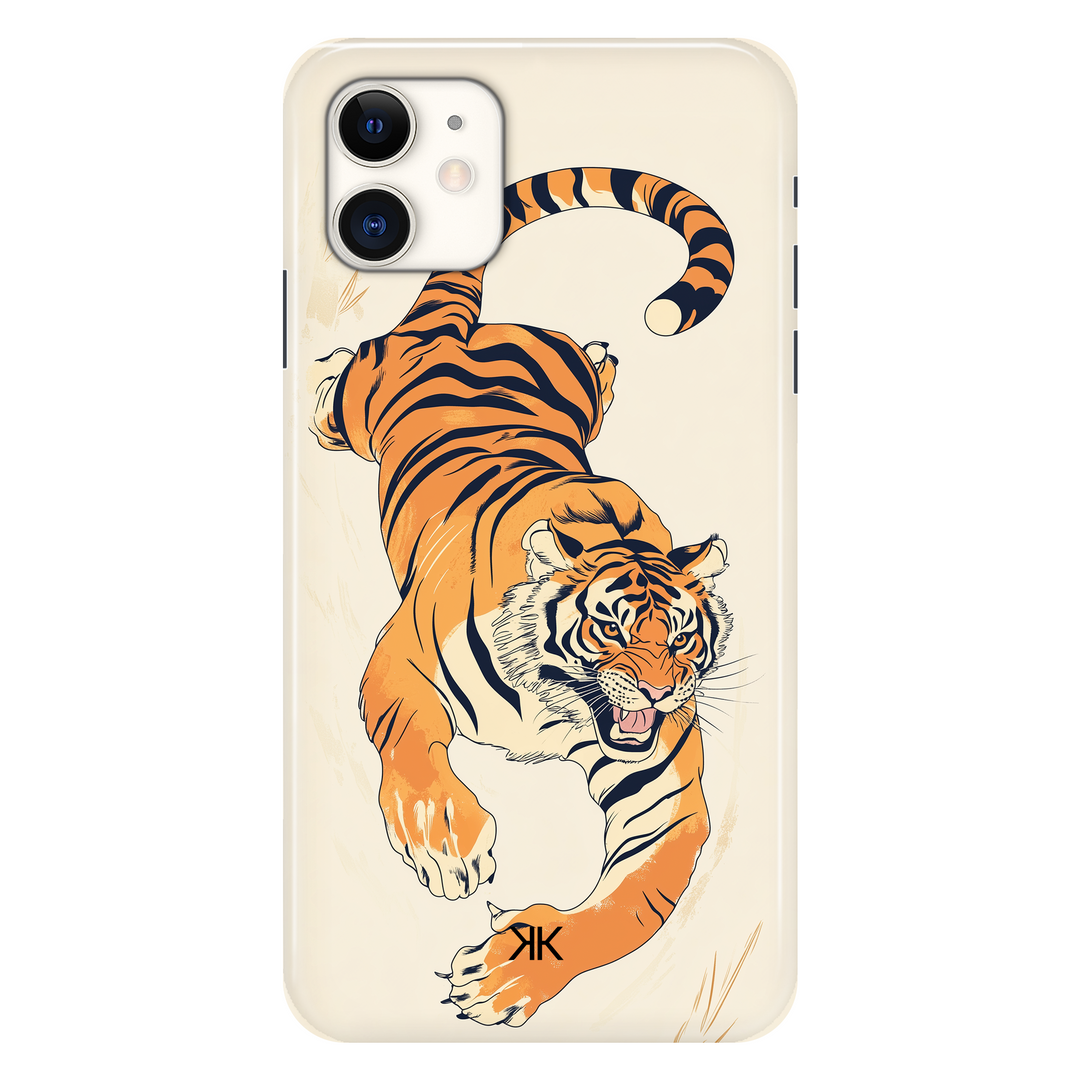 Tiger Pounce phone case for iPhone 11