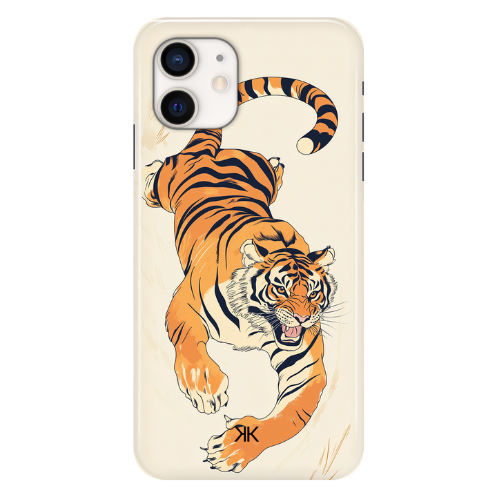 Tiger Pounce phone case for iPhone 12