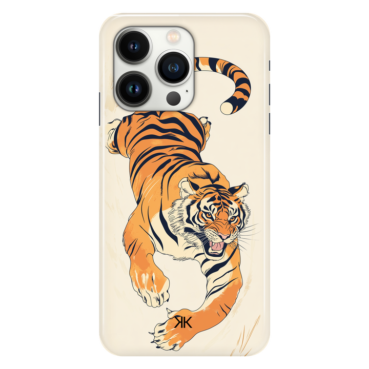 Tiger Pounce phone case for iPhone 13 Pro