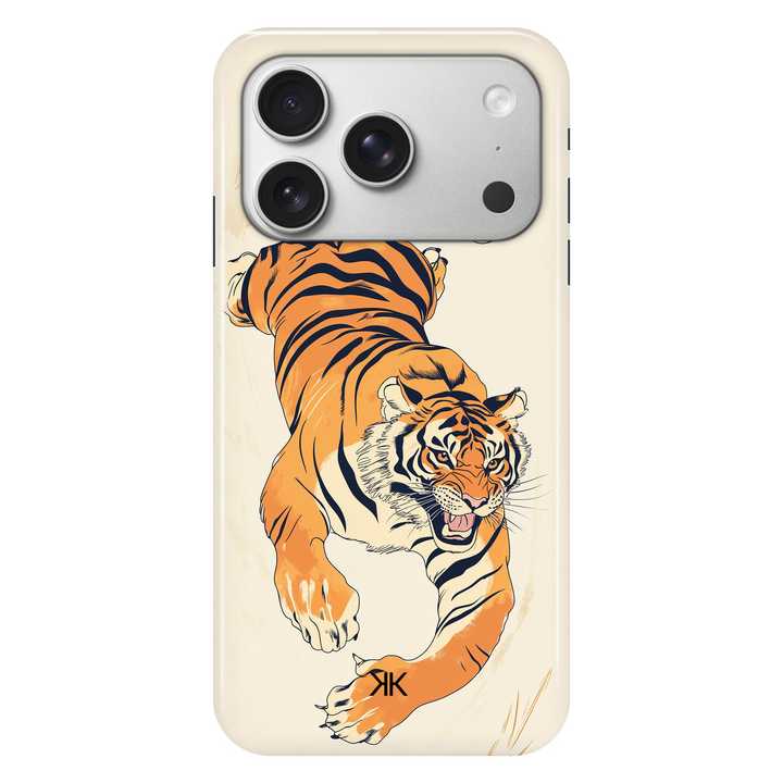 Tiger Pounce phone case for iPhone 17 Pro