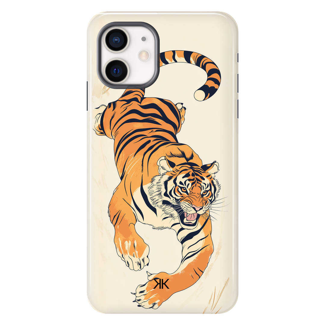 Tiger Pounce Phone Case - Tough Case - iphone-12