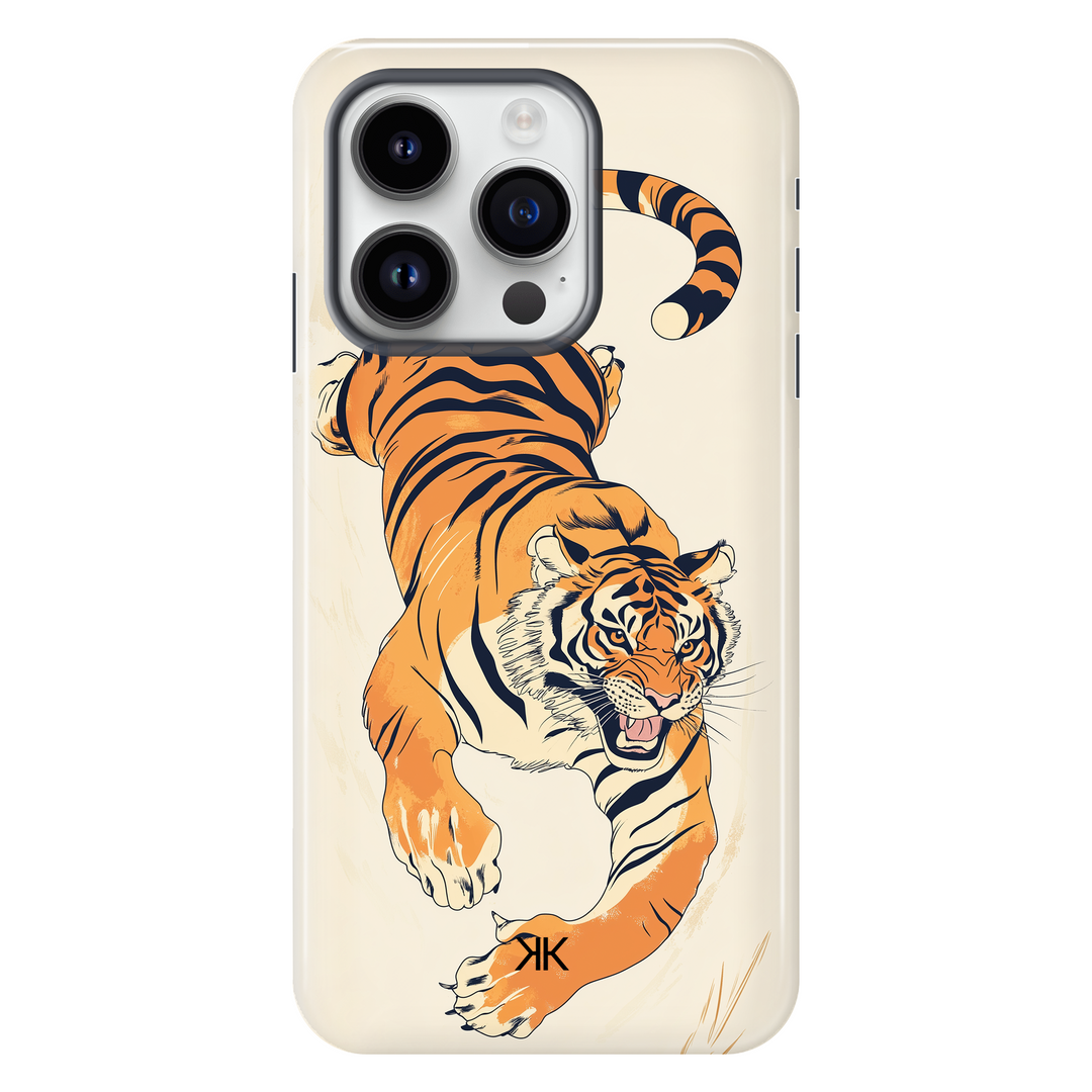 Tiger Pounce Phone Case - Tough Case - iphone-14-pro