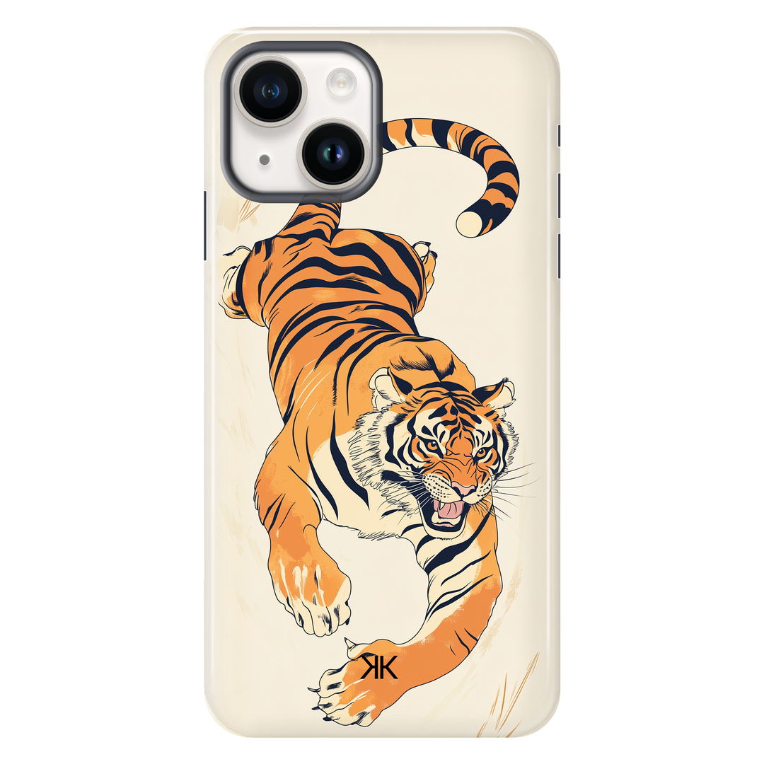 Tiger Pounce Phone Case - Tough Case - iphone-14