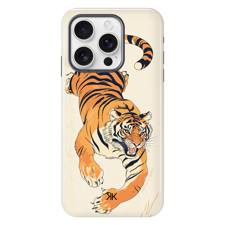 Tiger Pounce Phone Case - Tough Case - iphone-16-pro