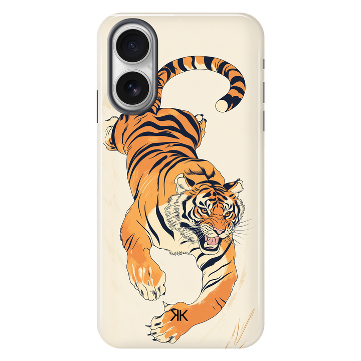 Tiger Pounce Phone Case - Tough Case - iphone-16