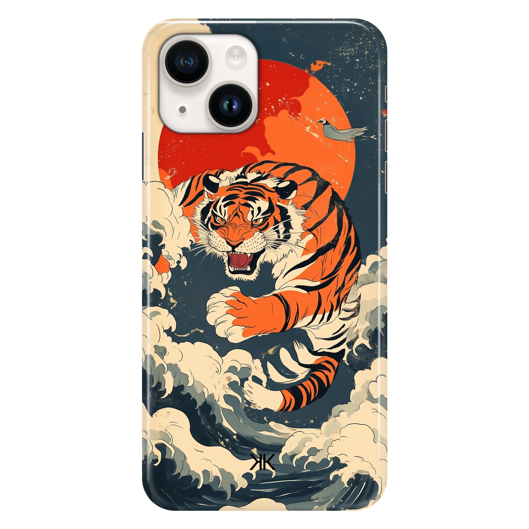 Tiger Sun phone case for iPhone 14