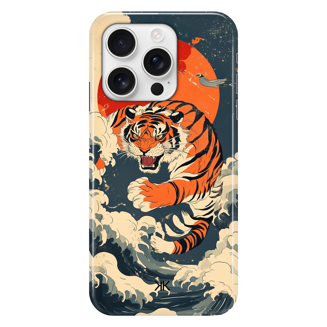 Tiger Sun phone case for iPhone 16 Pro