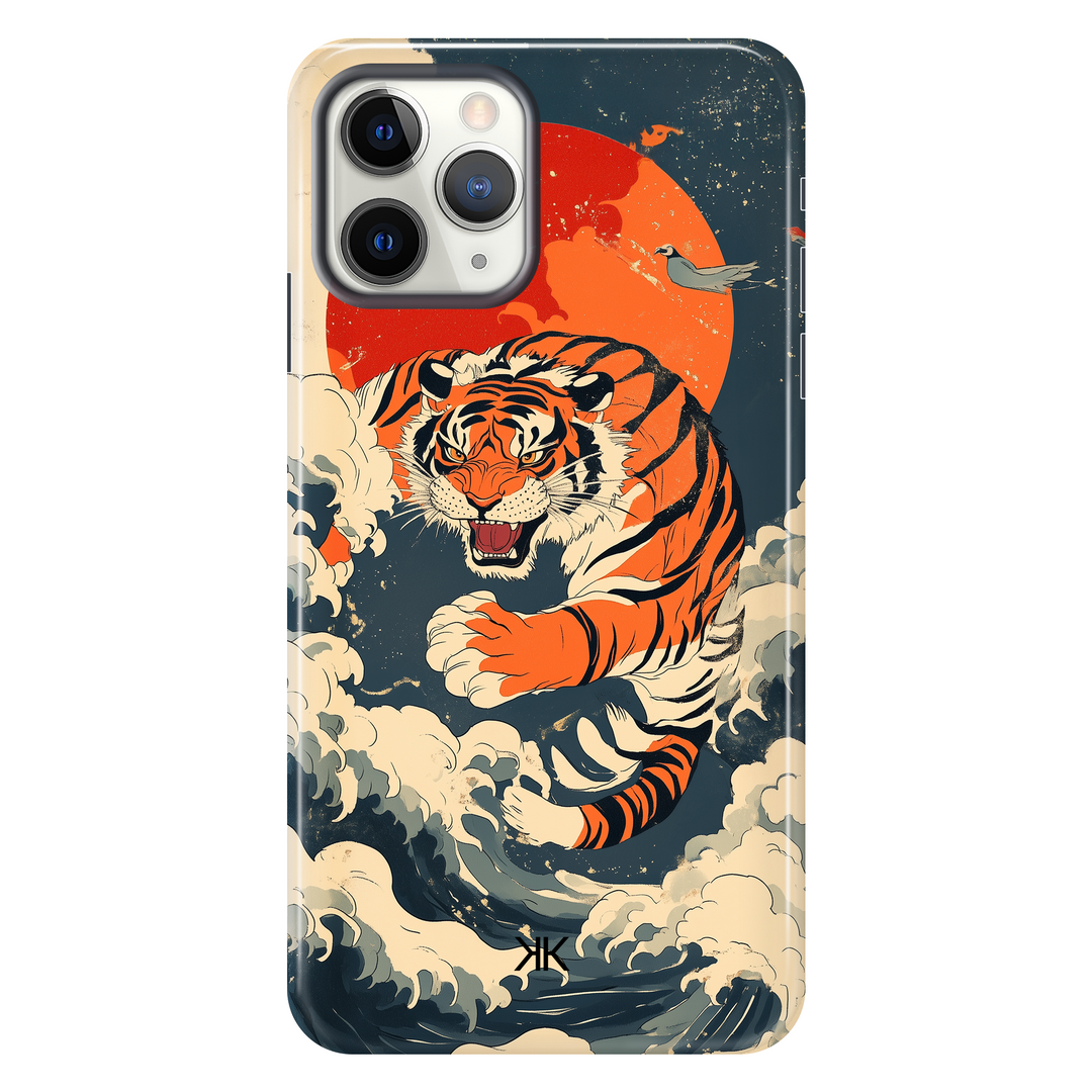 Tiger Sun Phone Case - Tough Case - iphone-11-pro