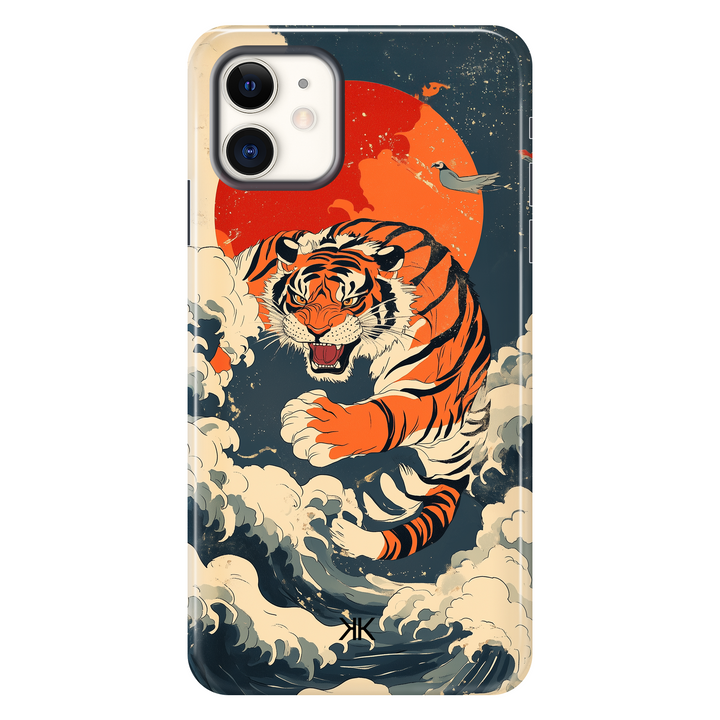 Tiger Sun Phone Case - Tough Case - iphone-11