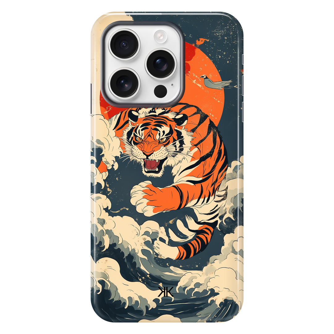 Tiger Sun Phone Case - Tough Case - iphone-16-pro