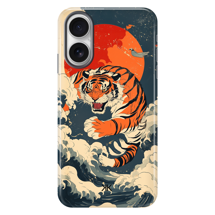 Tiger Sun Phone Case - Tough Case - iphone-16