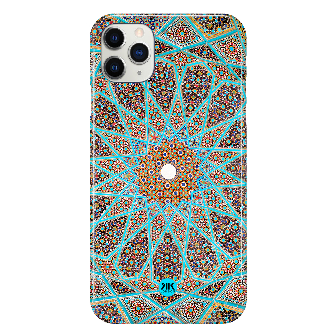 Blue Tile Pattern Phone Case