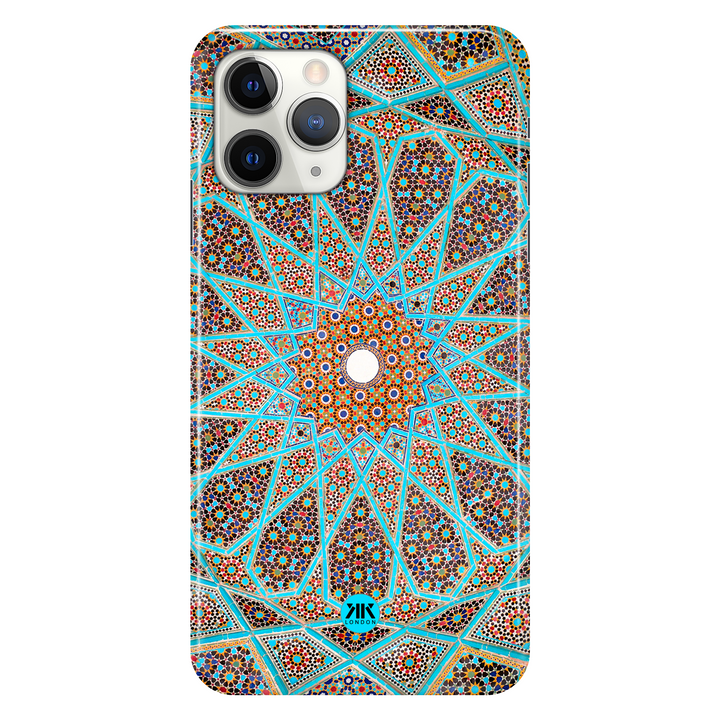 Blue Tile Pattern phone case for iPhone 11 Pro