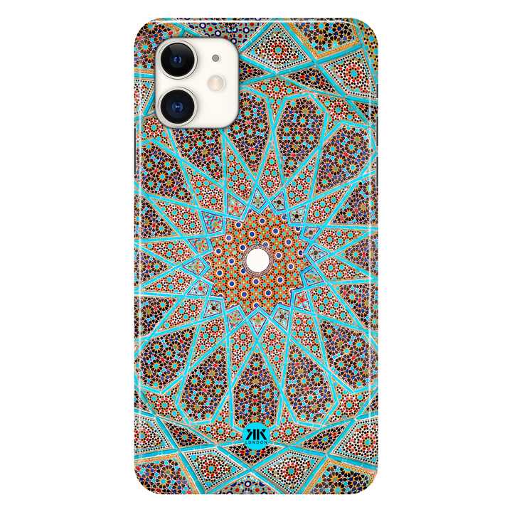 Blue Tile Pattern phone case for iPhone 11