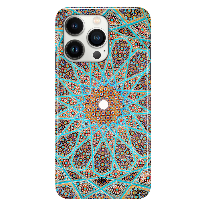 Blue Tile Pattern phone case for iPhone 13 Pro