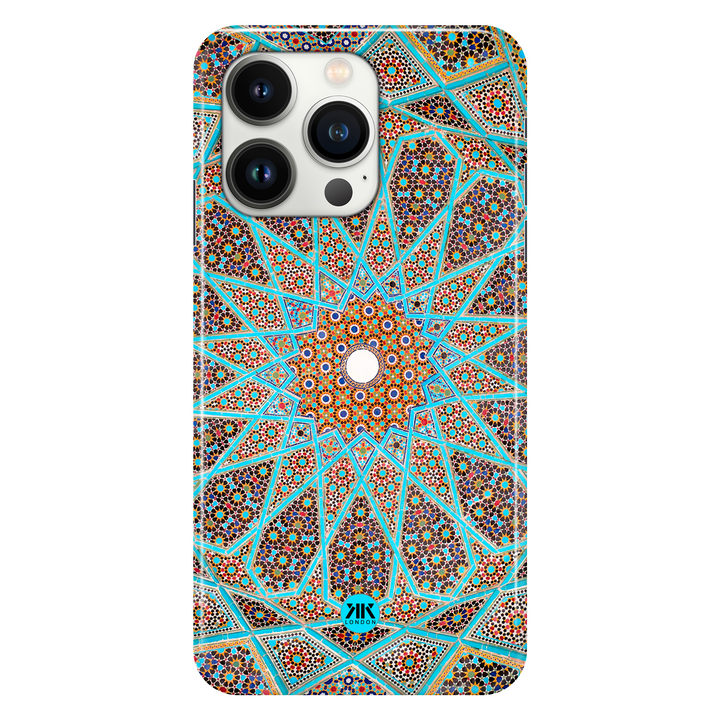 Blue Tile Pattern phone case for iPhone 13 Pro