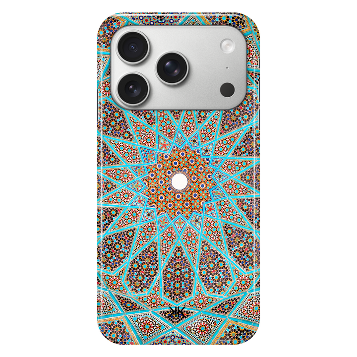 Blue Tile Pattern phone case for iPhone 17 Pro