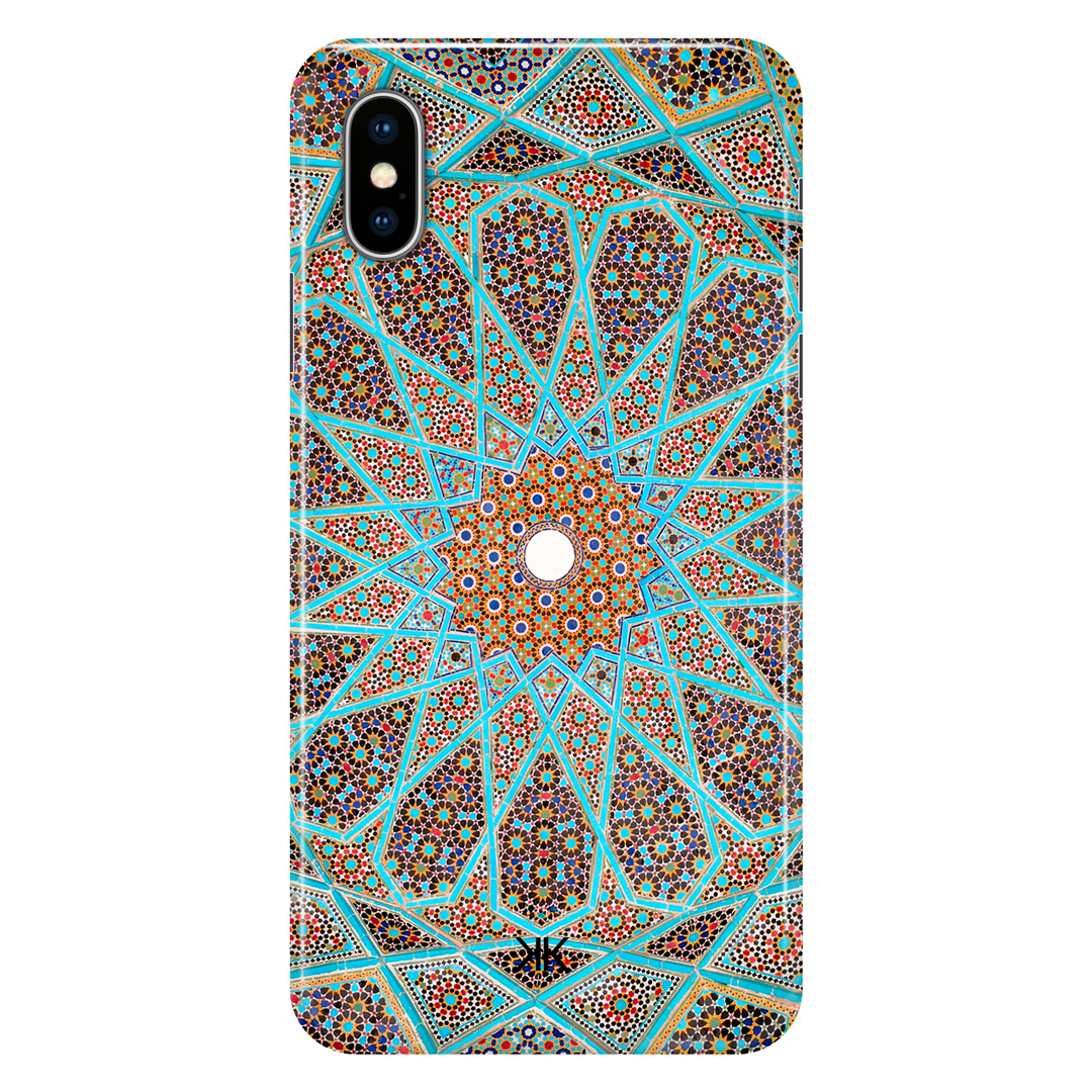 Blue Tile Pattern phone case for iPhone X