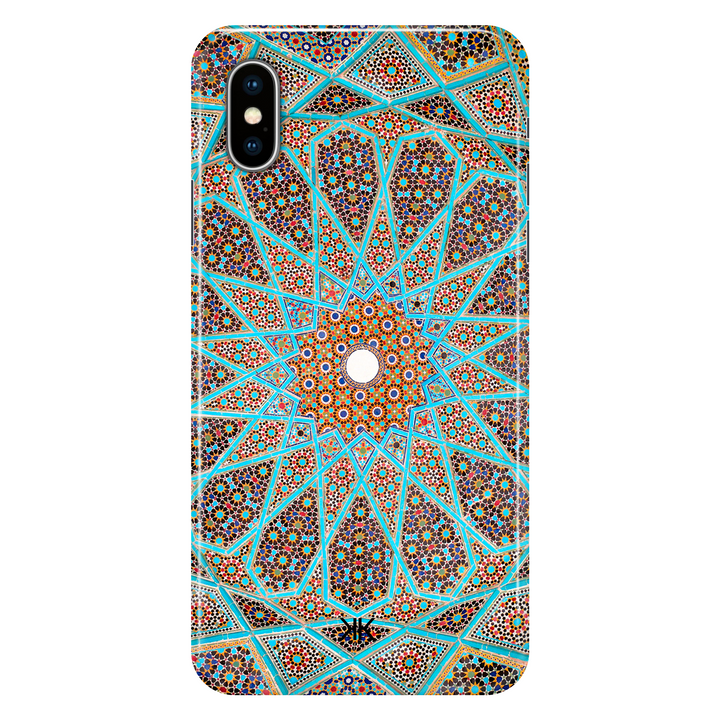 Blue Tile Pattern phone case for iPhone X