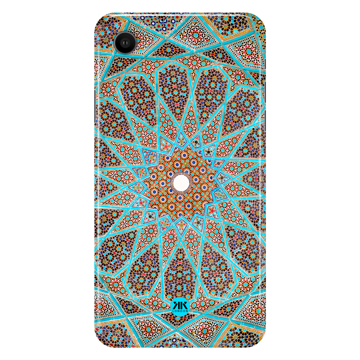 Blue Tile Pattern phone case for iPhone XR