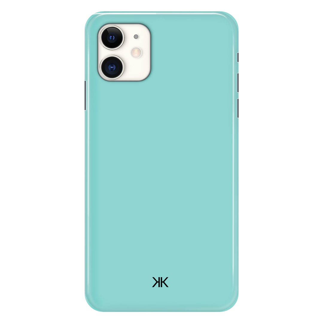 Pastel Turquoise phone case for iPhone 11