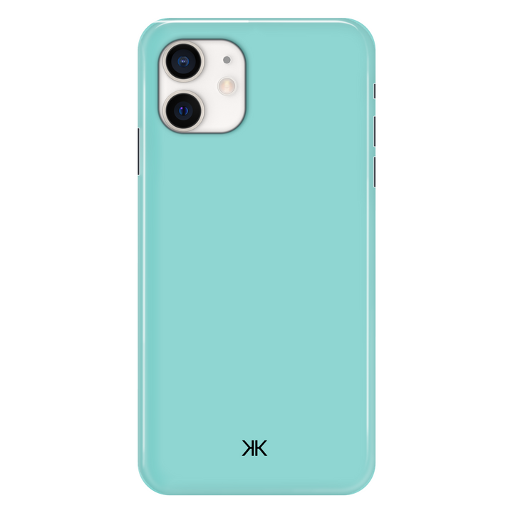 Pastel Turquoise phone case for iPhone 12