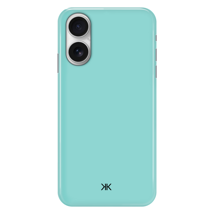Pastel Turquoise phone case for iPhone 16