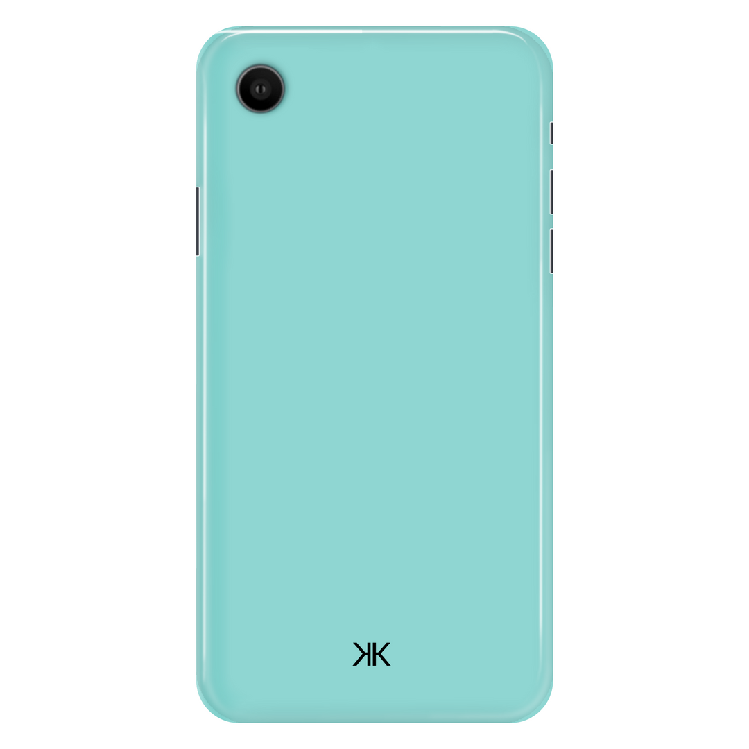 Pastel Turquoise phone case for iPhone XR