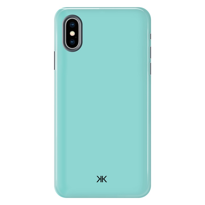 Pastel Turquoise Phone Case - Tough Case - iphone-x