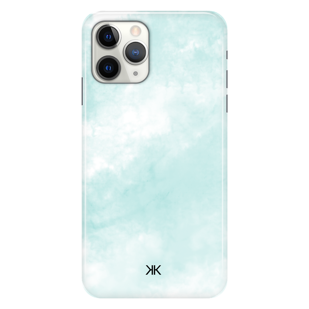 Pastel Turquoise Tie Dye phone case for iPhone 11 Pro